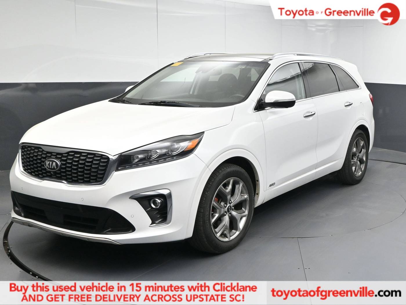 2019 Kia Sorento SX V6 — SUV — 109,791 mi — Greenville, SC
