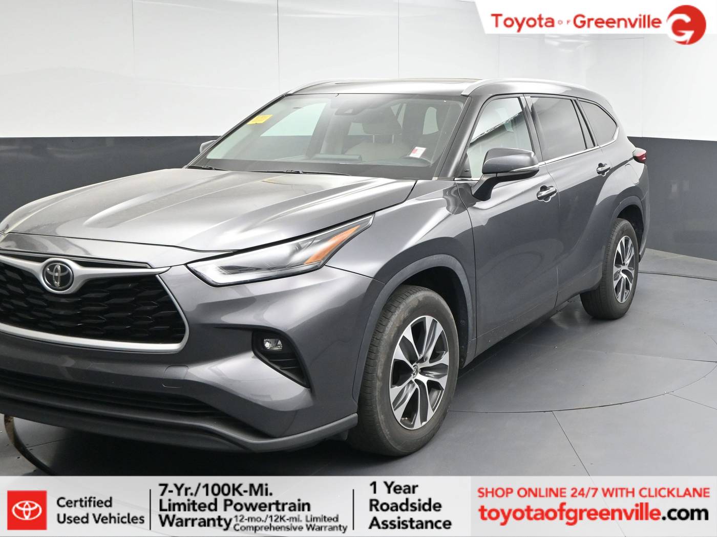 2022 Toyota Highlander XLE — SUV — 44,858 mi — Greenville, SC
