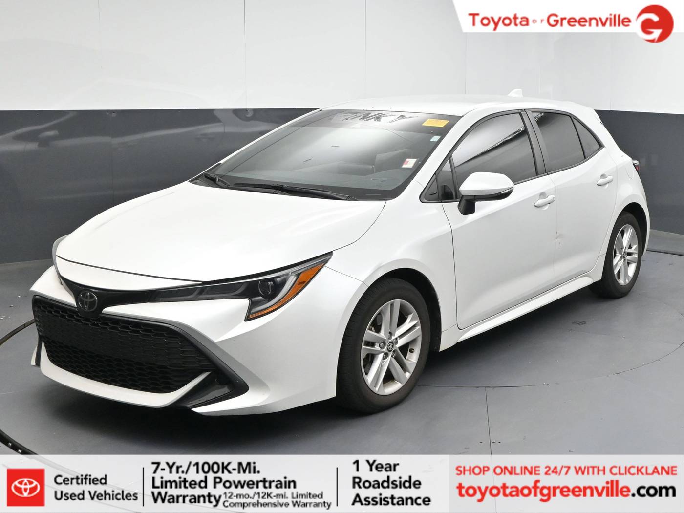 2021 Toyota Corolla Hatchback SE — Hatchback — 72,354 mi — Greenville, SC