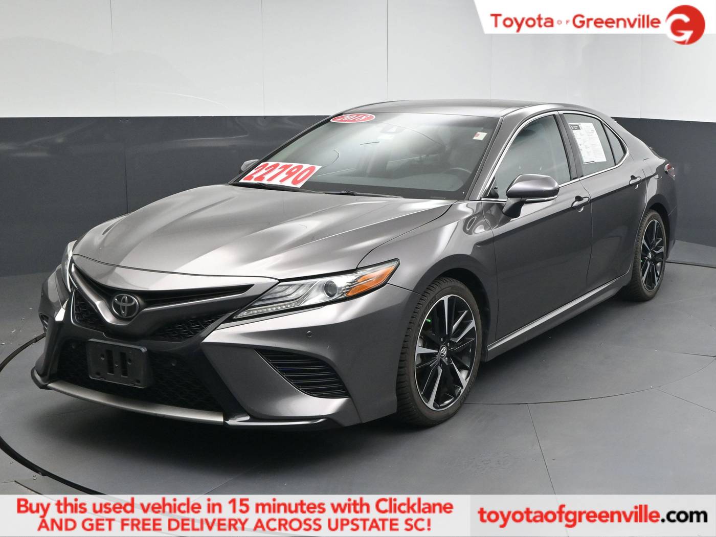 2018 Toyota Camry XSE — Sedan — 86,843 mi — Greenville, SC
