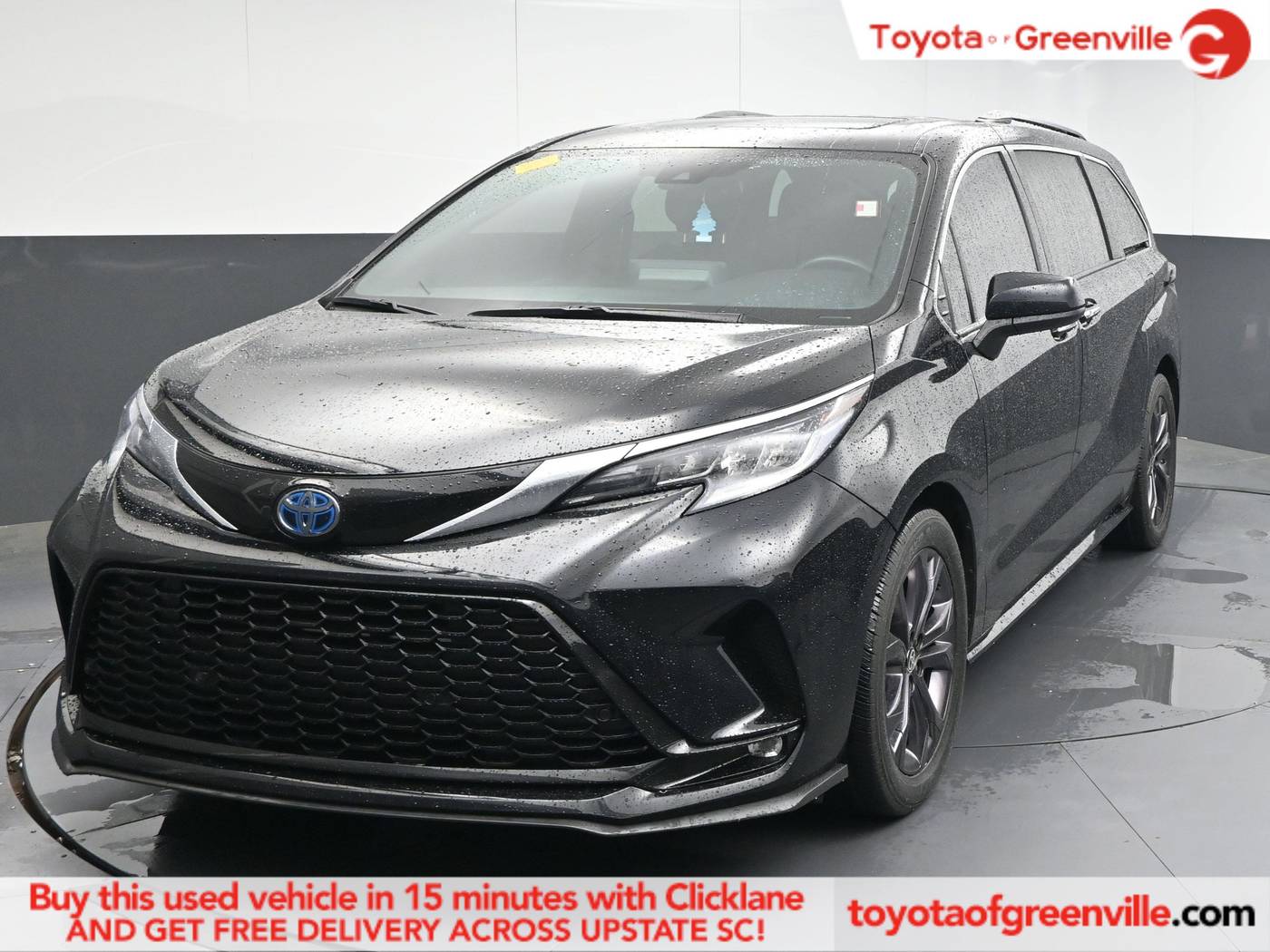 2022 Toyota Sienna XSE — Minivan — 43,496 mi — Greenville, SC