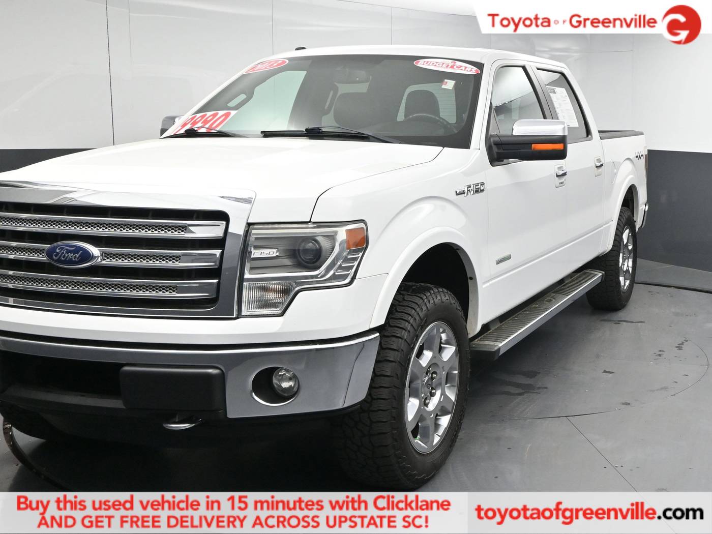 2013 Ford F-150 Lariat — Pickup Truck — 124,068 mi — Greenville, SC