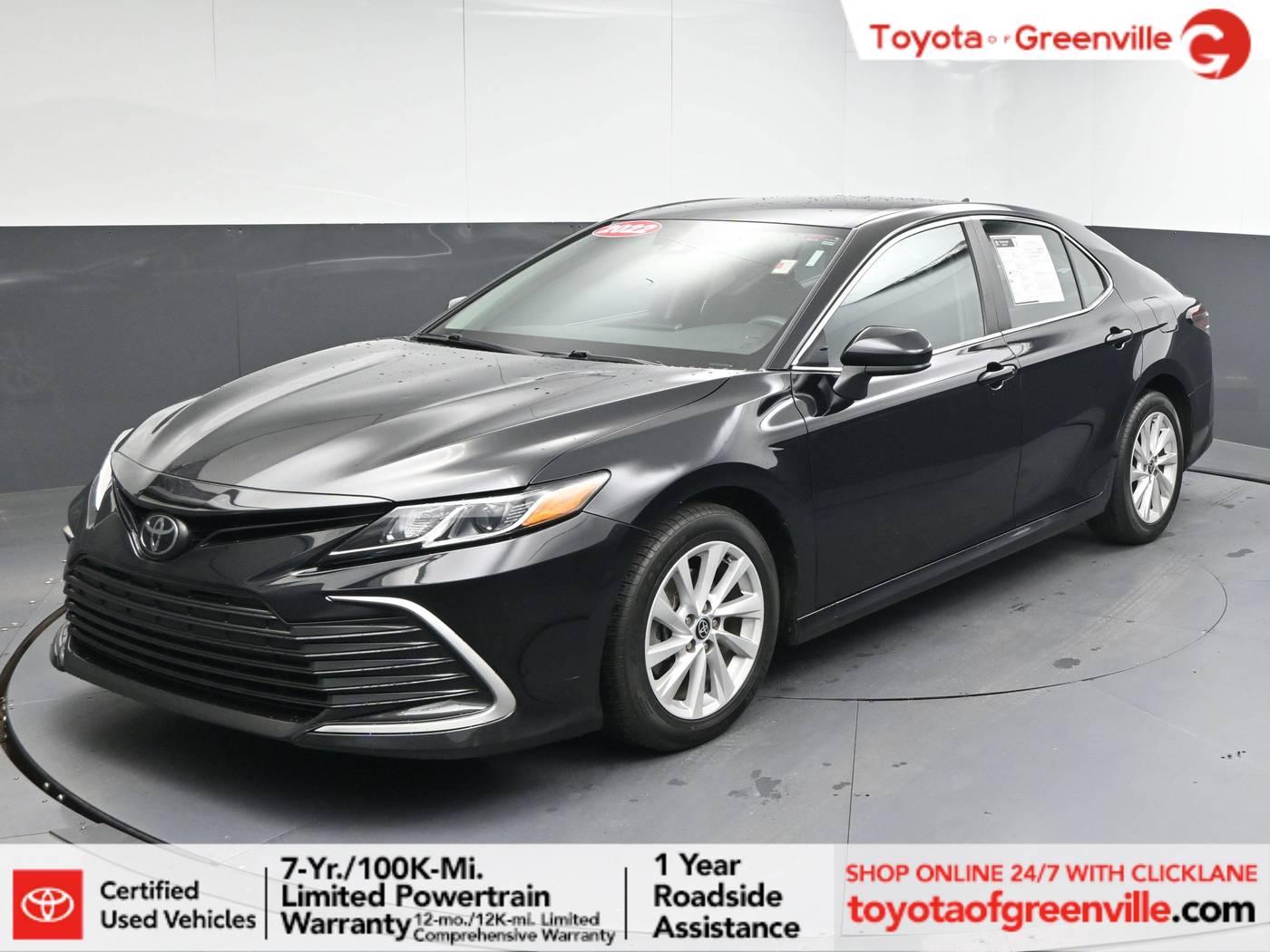 2022 Toyota Camry LE — Sedan — 75,336 mi — Greenville, SC