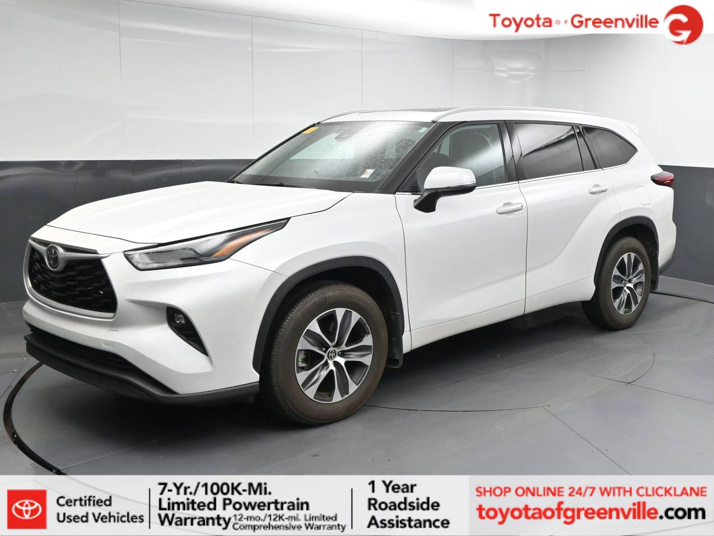 2022 Toyota Highlander XLE — SUV — 43,861 mi — Greenville, SC