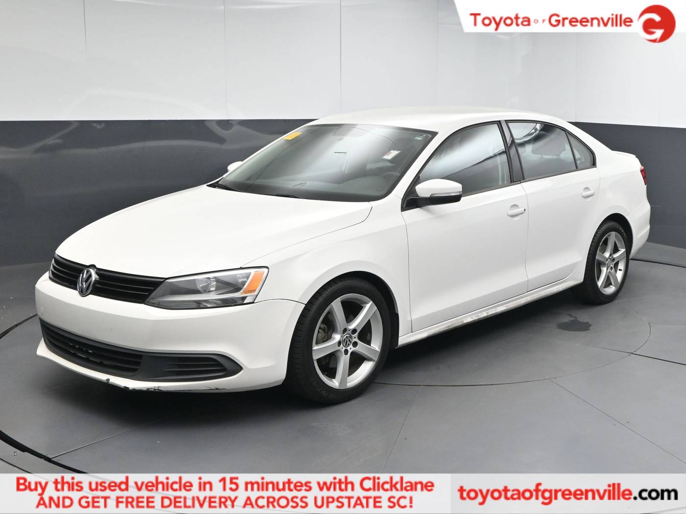 2012 Volkswagen Jetta SE — Sedan — 117,386 mi — Greenville, SC