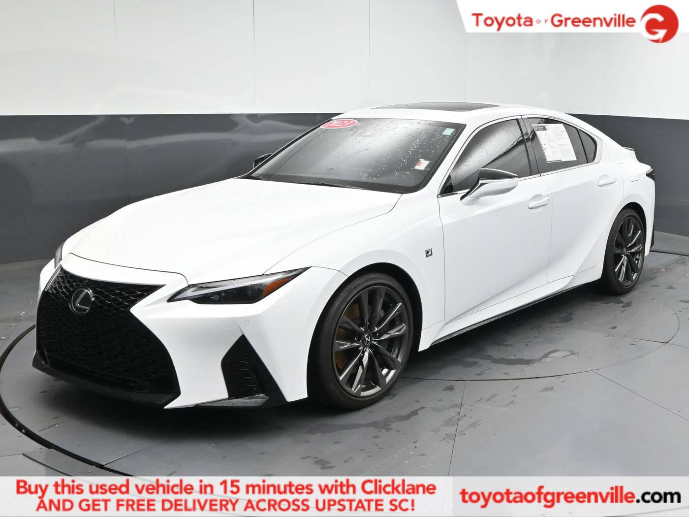 2023 Lexus IS IS 350 F SPORT — Sedan — 17,866 mi — Greenville, SC