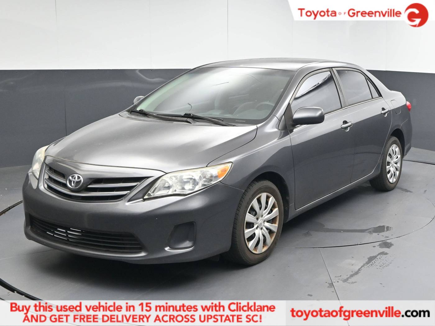 2013 Toyota Corolla LE — Sedan — 157,769 mi — Greenville, SC