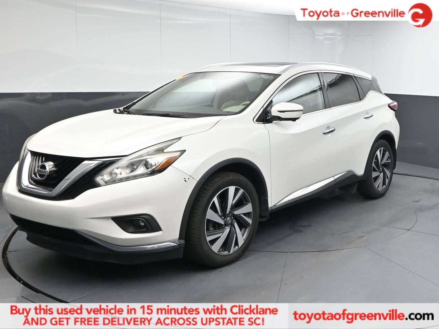2017 Nissan Murano Platinum — SUV — 70,948 mi — Greenville, SC