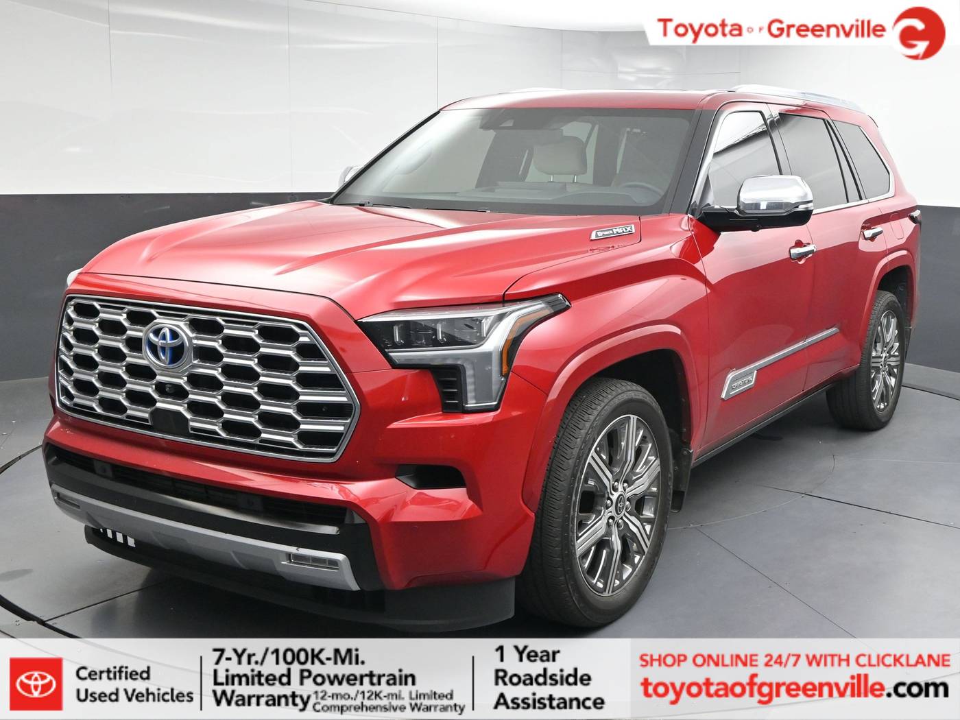 2023 Toyota Sequoia Capstone — SUV — 23,847 mi — Greenville, SC