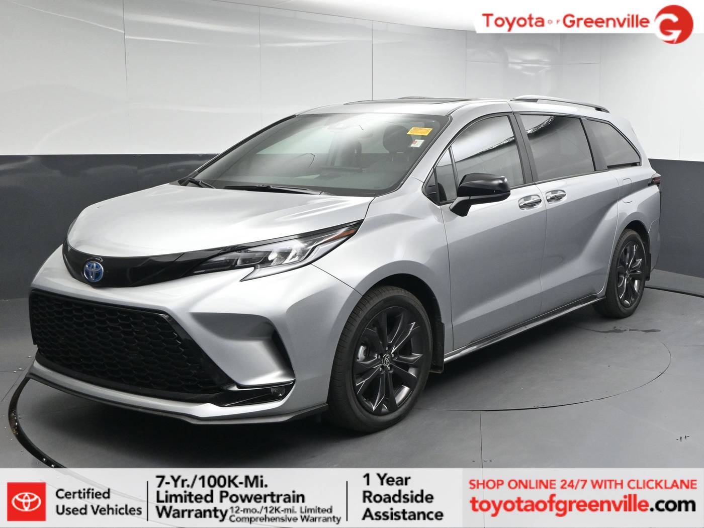 2025 Toyota Sienna XSE — Minivan — 3,925 mi — Greenville, SC