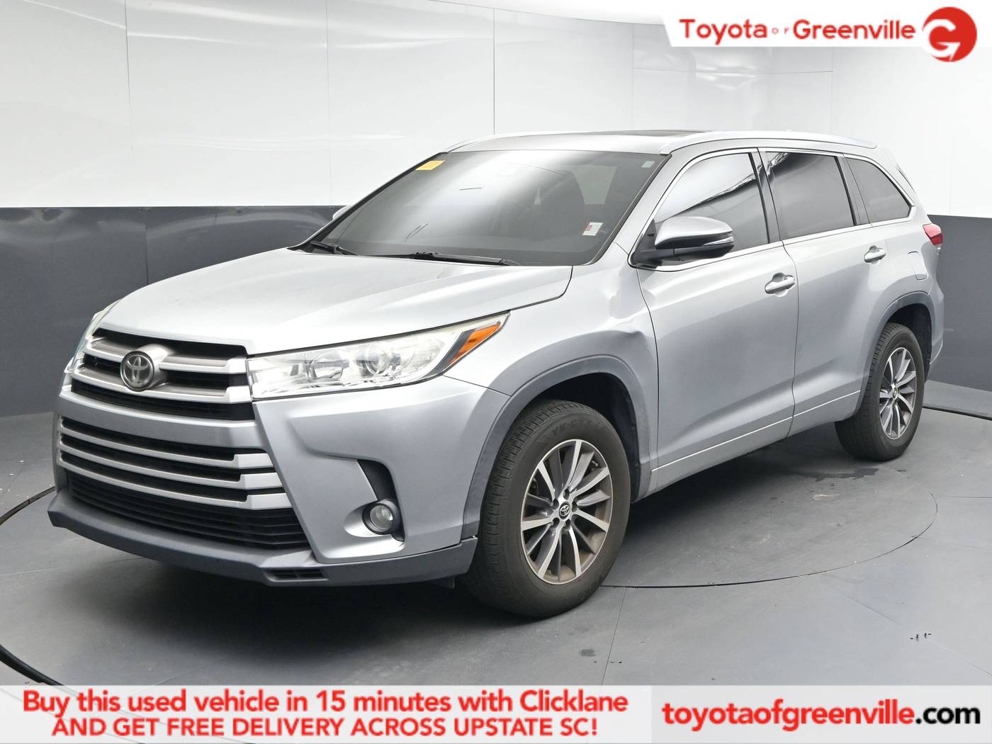 2018 Toyota Highlander XLE — SUV — 56,320 mi — Greenville, SC