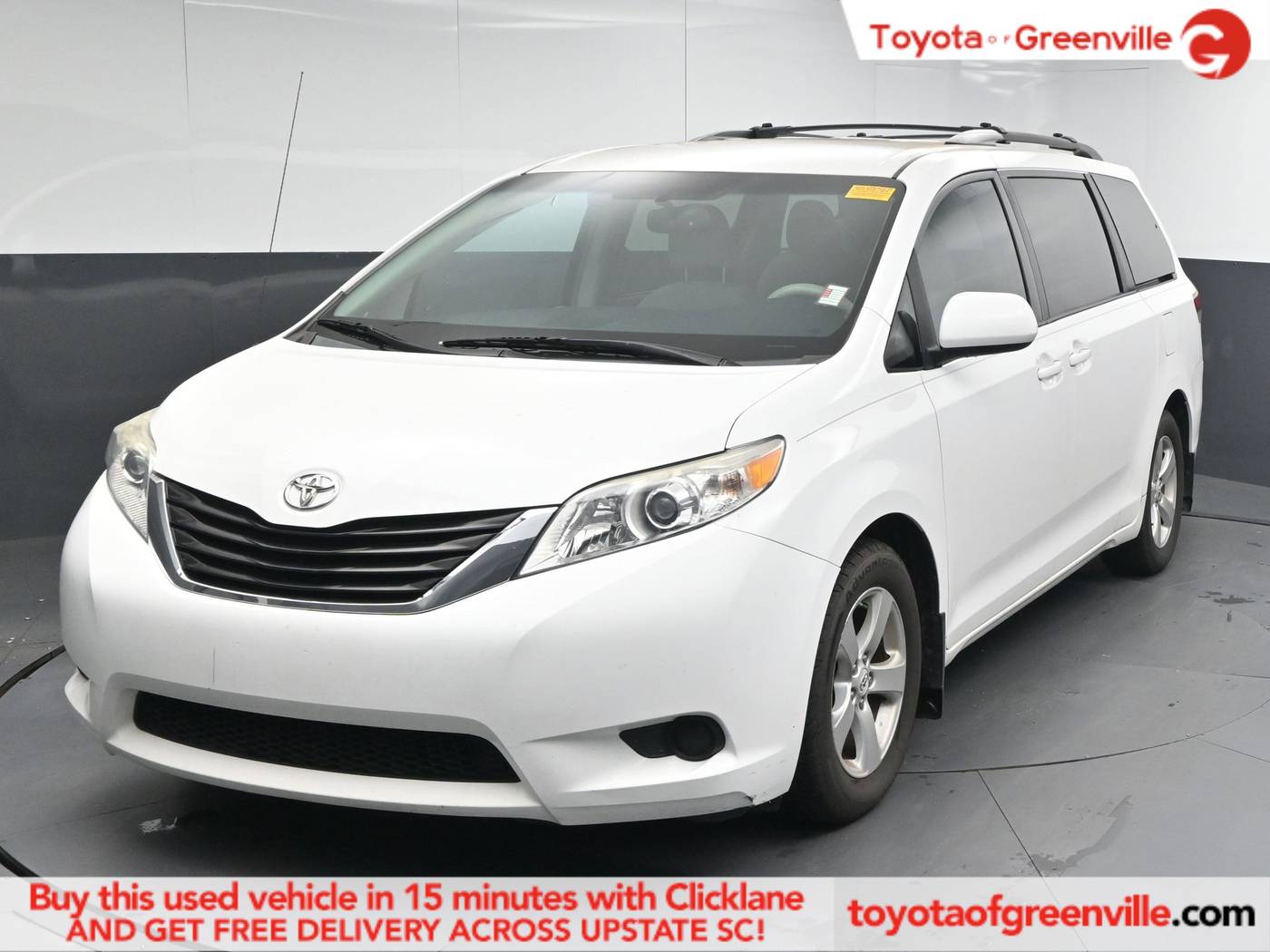 2012 Toyota Sienna LE — Minivan — 95,791 mi — Greenville, SC