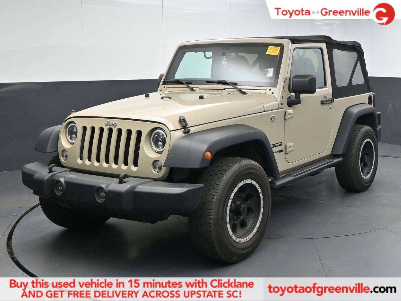 2018 Jeep Wrangler Sport S — SUV — 133,186 mi — Greenville, SC