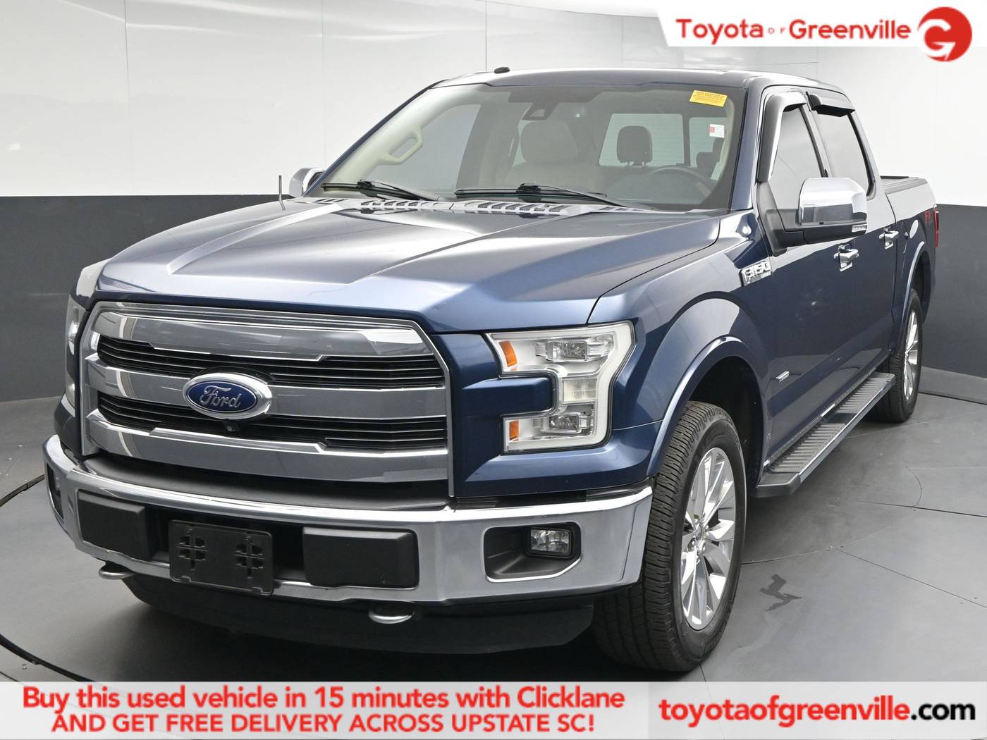 2016 Ford F-150 Lariat — Pickup Truck — 115,607 mi — Greenville, SC