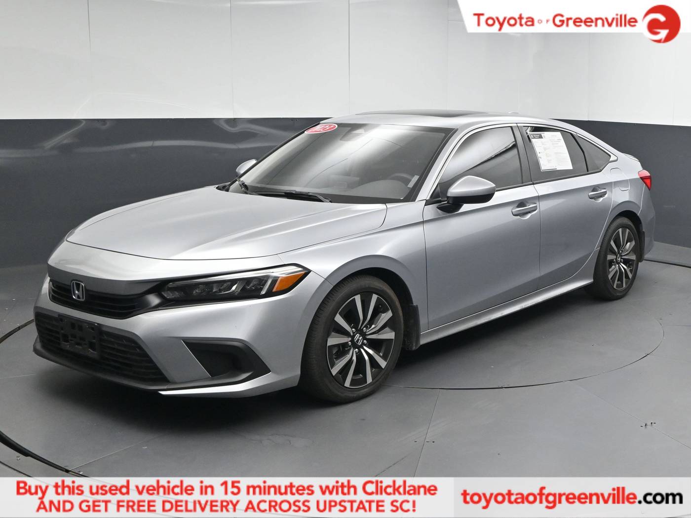 2023 Honda Civic EX — Sedan — 32,268 mi — Greenville, SC