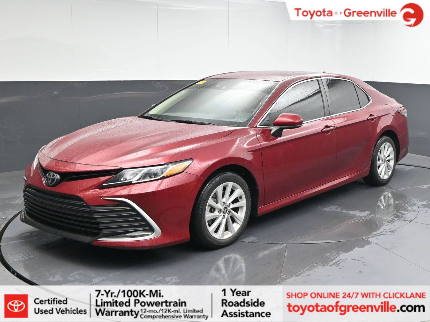 2021 Toyota Camry LE — Sedan — 35,457 mi — Greenville, SC