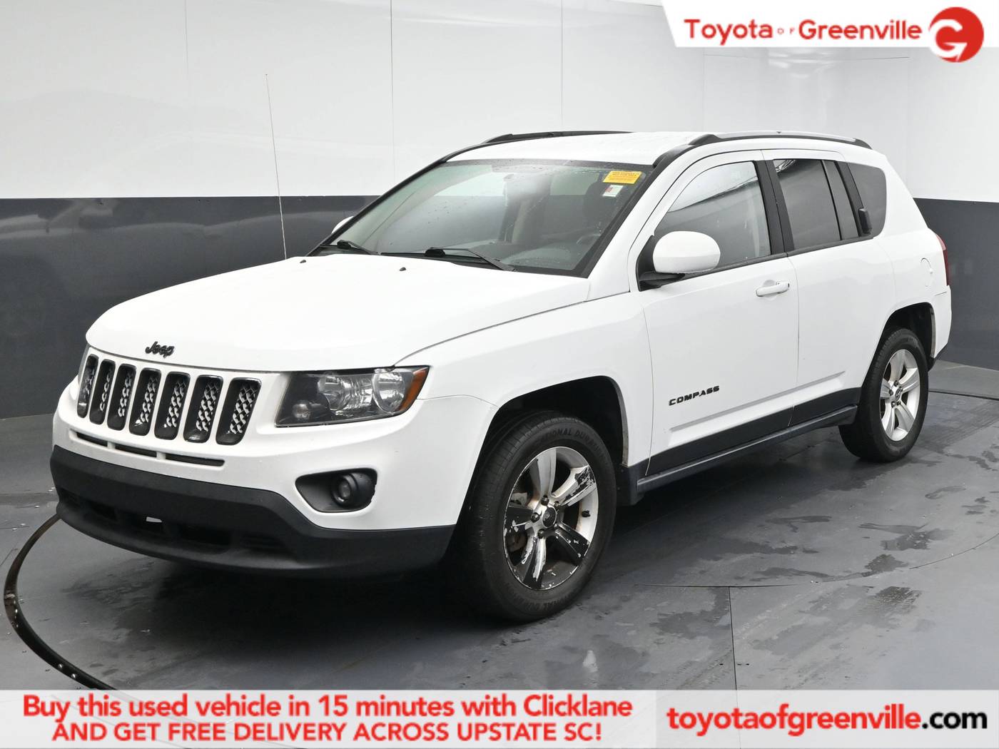 2016 Jeep Compass Latitude — SUV — 129,993 mi — Greenville, SC