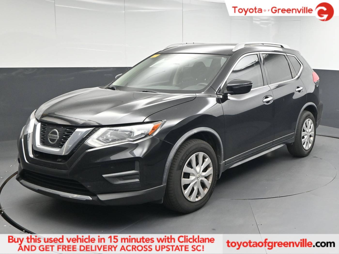 2017 Nissan Rogue S — SUV — 138,666 mi — Greenville, SC
