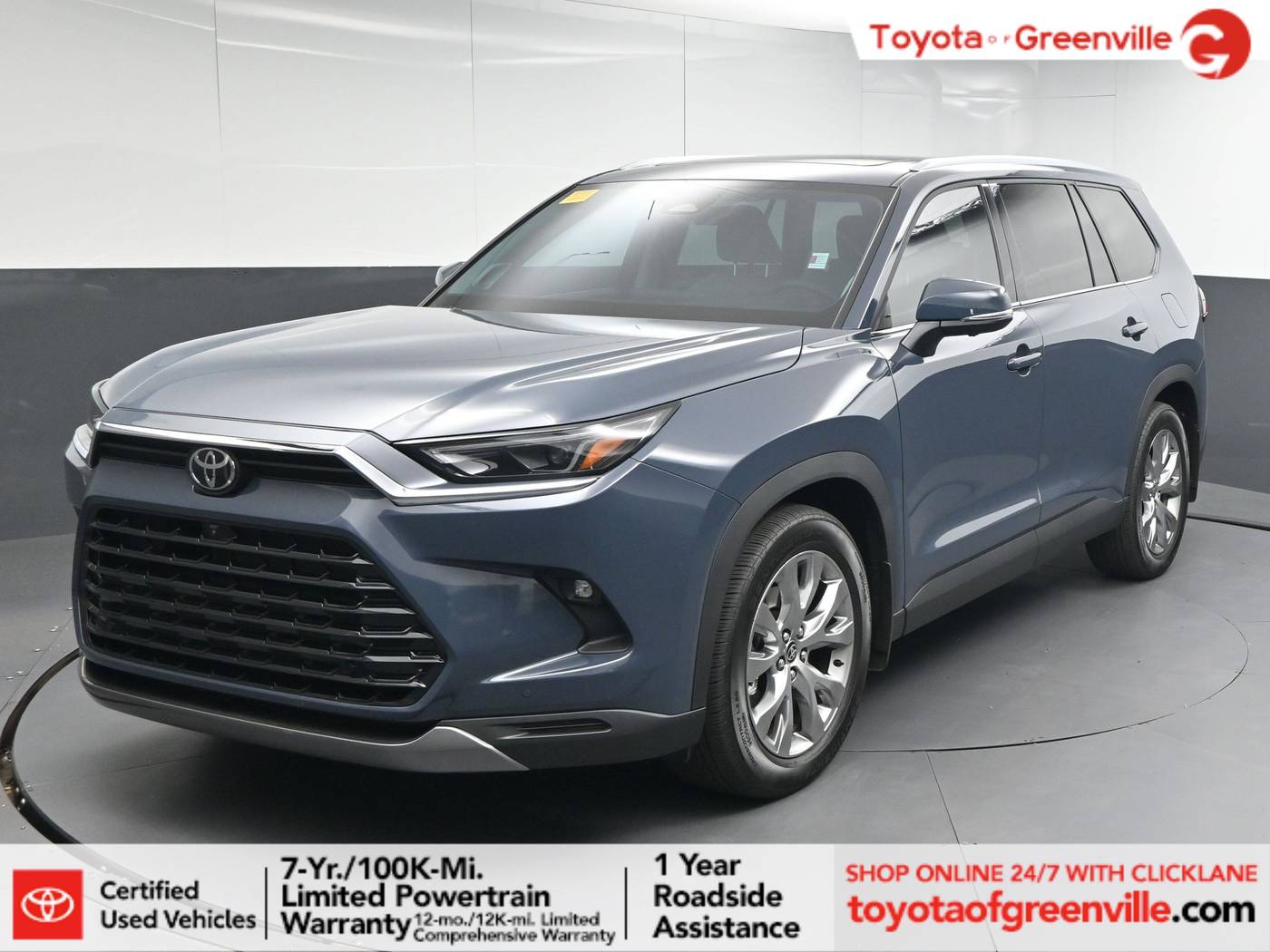 2025 Toyota Grand Highlander Hybrid Limited — SUV — 4,945 mi — Greenville, SC