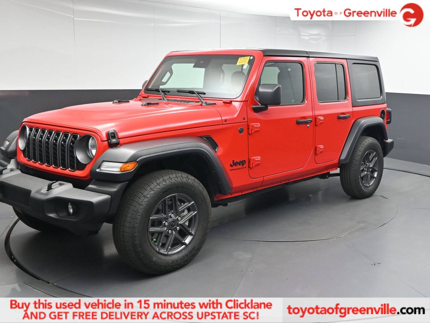2024 Jeep Wrangler Sport S — SUV — 18,727 mi — Greenville, SC