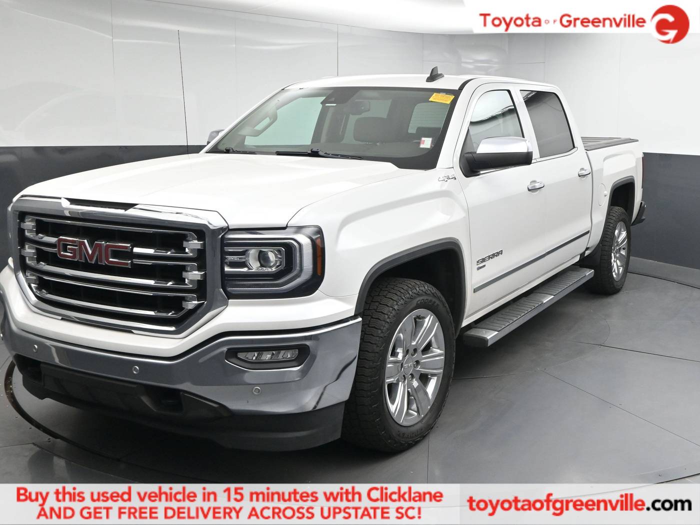 2018 GMC Sierra 1500 SLT — Pickup Truck — 108,574 mi — Greenville, SC