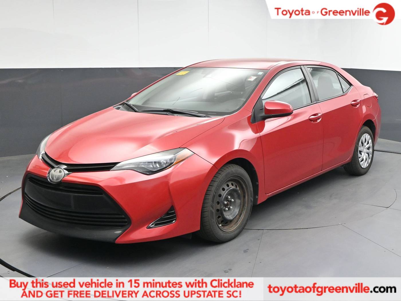 2018 Toyota Corolla LE — Sedan — 97,866 mi — Greenville, SC