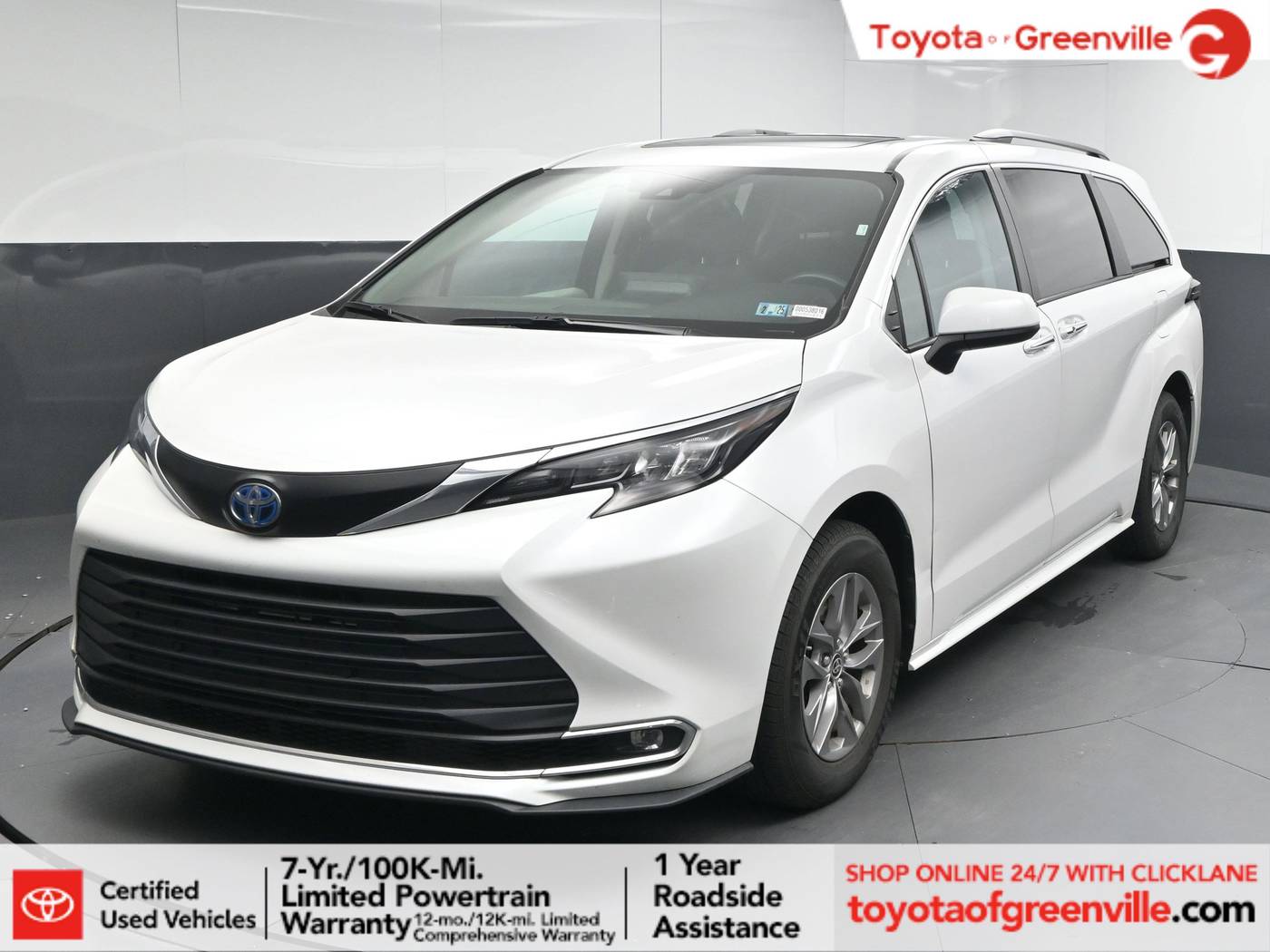2024 Toyota Sienna XLE — Minivan — 61,458 mi — Greenville, SC