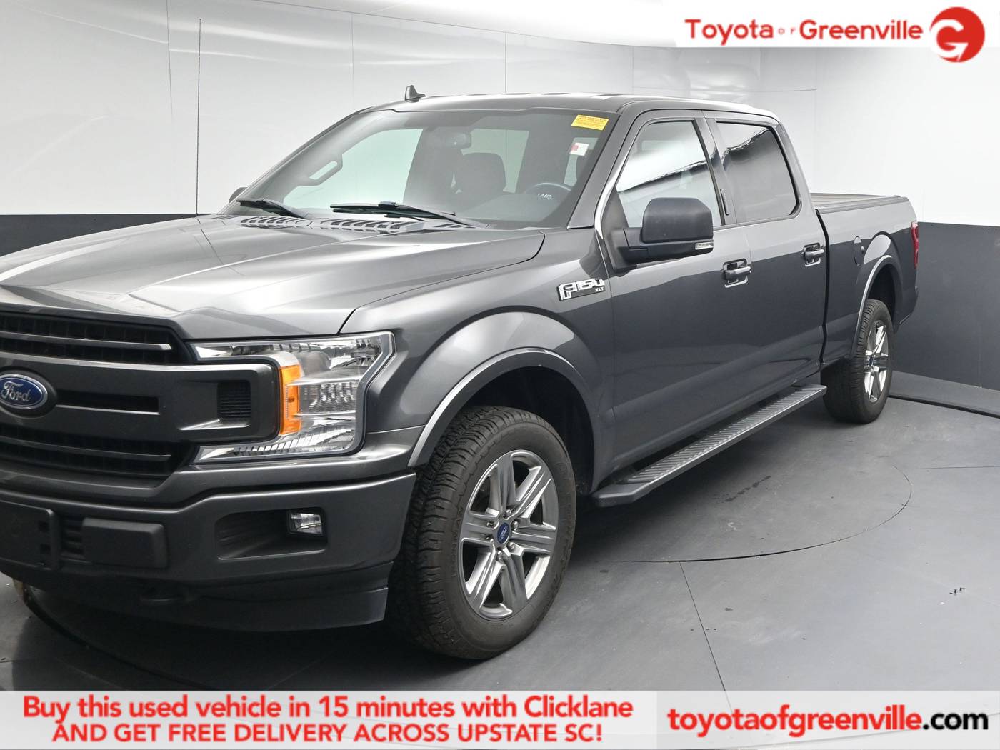 2018 Ford F-150 XLT — Pickup Truck — 92,687 mi — Greenville, SC