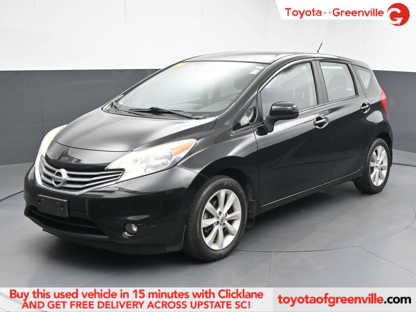 2014 Nissan Versa 1.6 SV — Hatchback — 78,615 mi — Greenville, SC