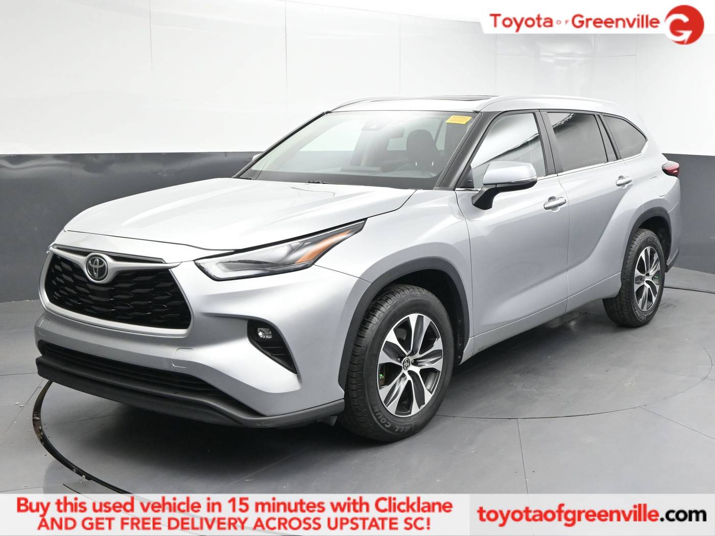 2023 Toyota Highlander XLE — SUV — 47,381 mi — Greenville, SC