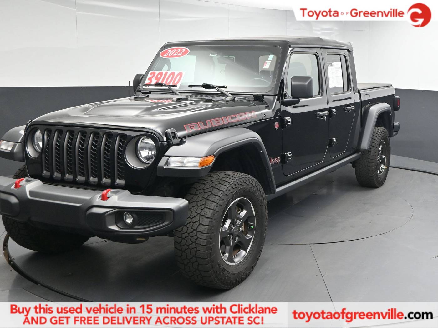 2022 Jeep Gladiator Rubicon — Pickup Truck — 28,880 mi — Greenville, SC