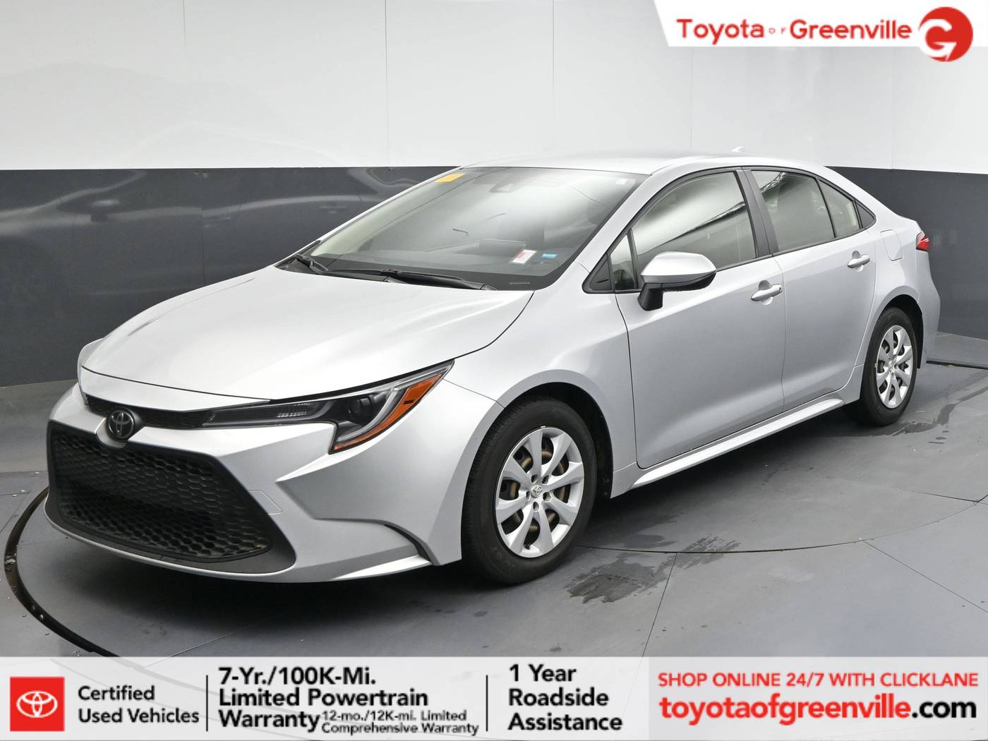 2022 Toyota Corolla LE — Sedan — 45,399 mi — Greenville, SC