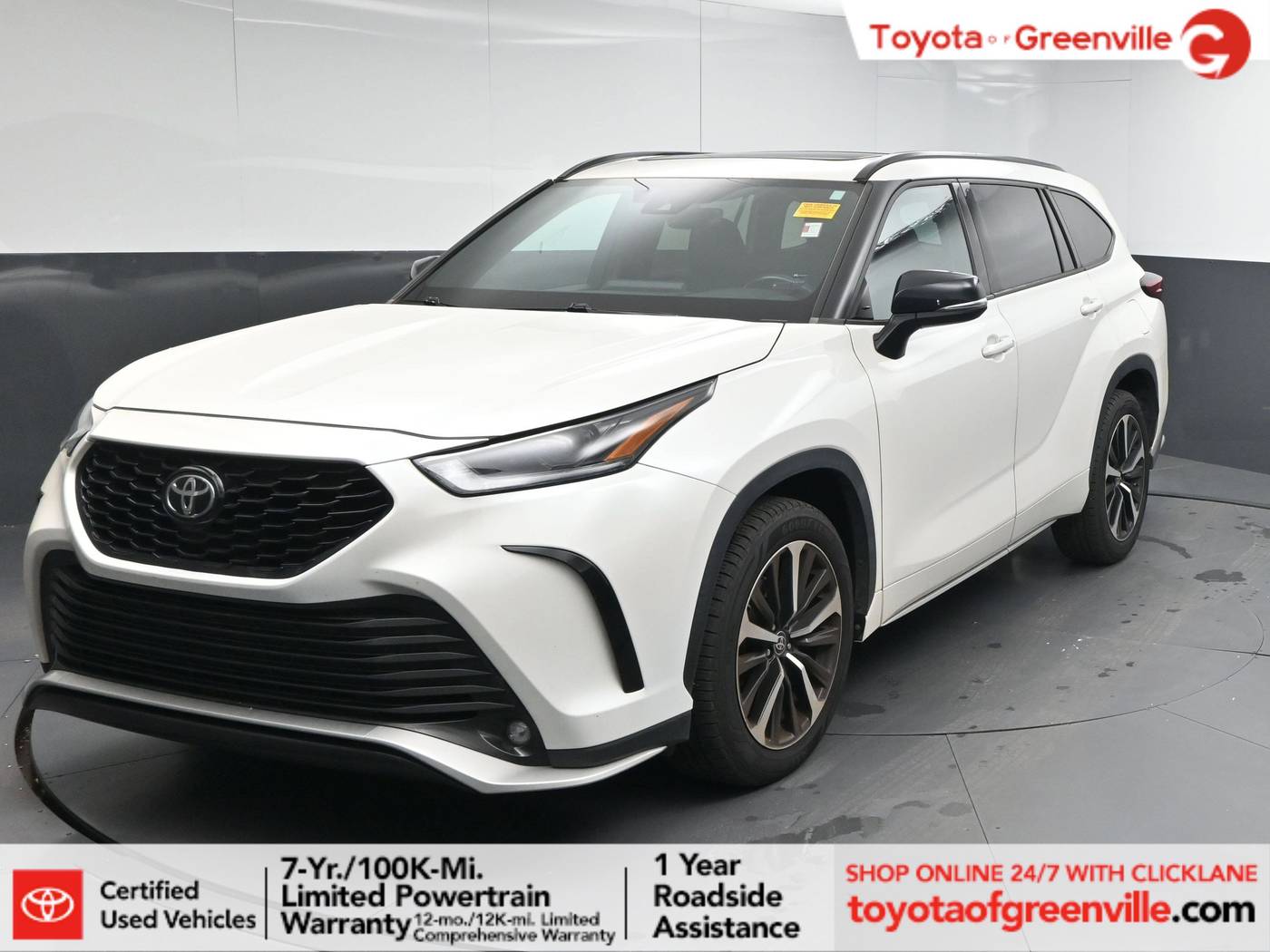 2021 Toyota Highlander XSE — SUV — 65,552 mi — Greenville, SC