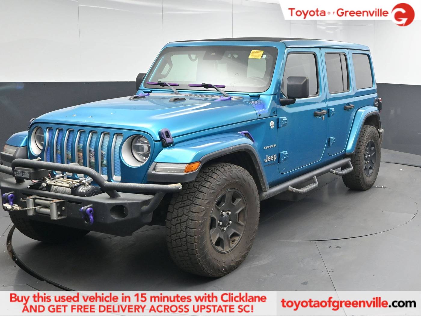 2019 Jeep Wrangler Sahara — SUV — 127,430 mi — Greenville, SC
