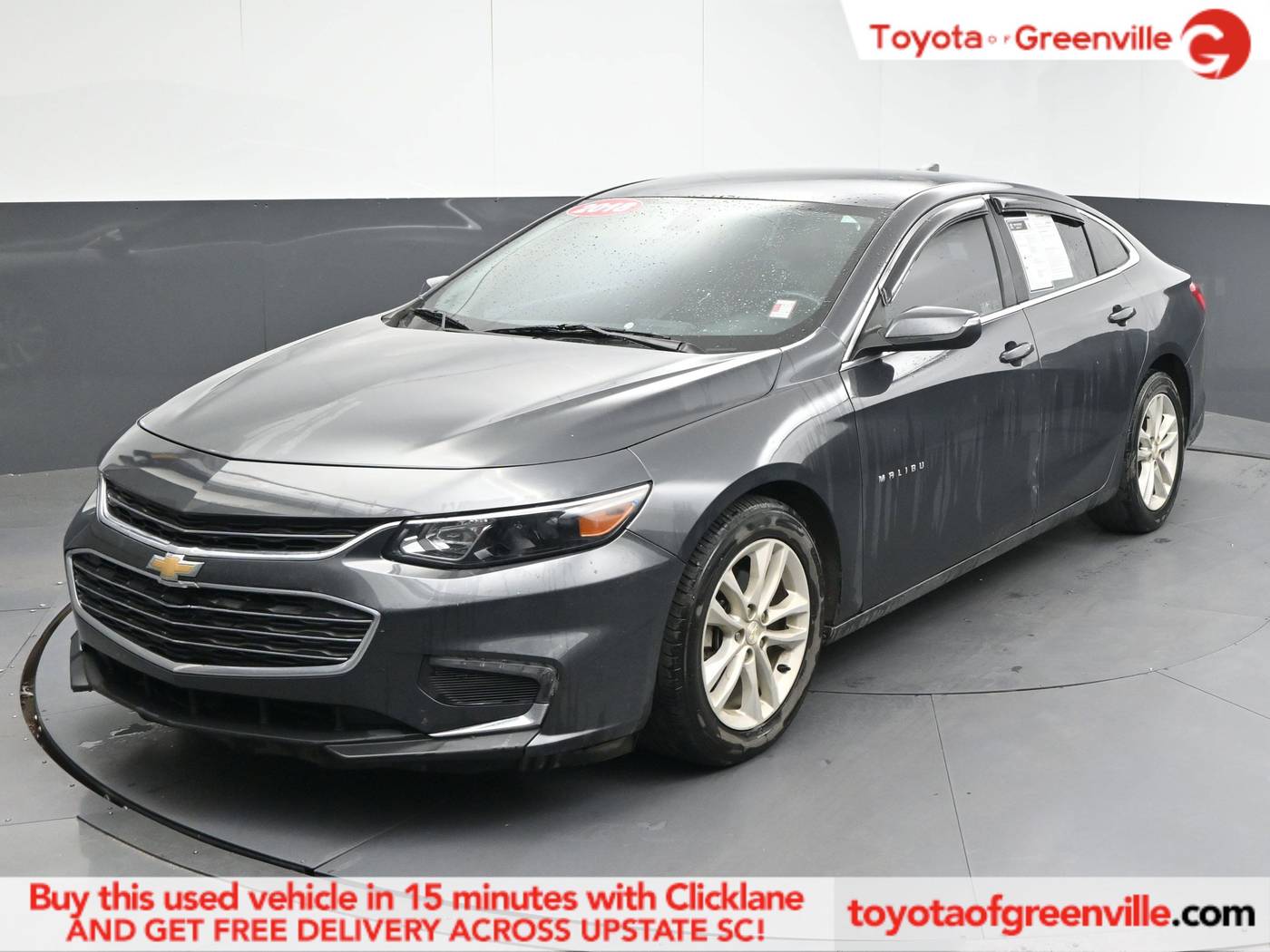 2018 Chevrolet Malibu LT — Sedan — 107,114 mi — Greenville, SC
