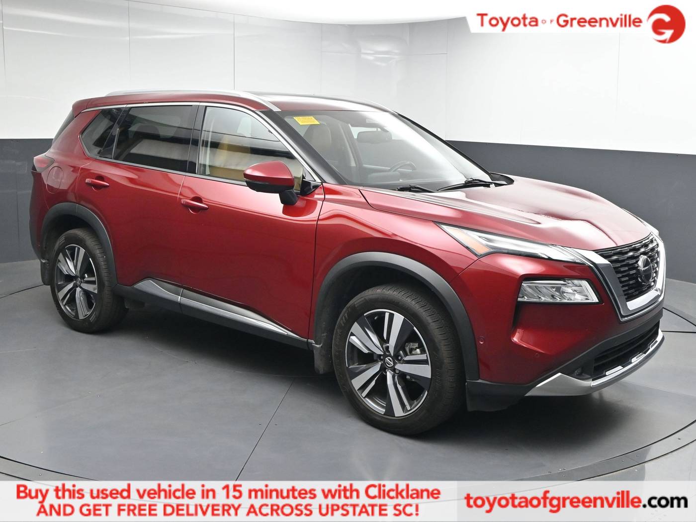 2021 Nissan Rogue Platinum — SUV — 46,547 mi — Greenville, SC