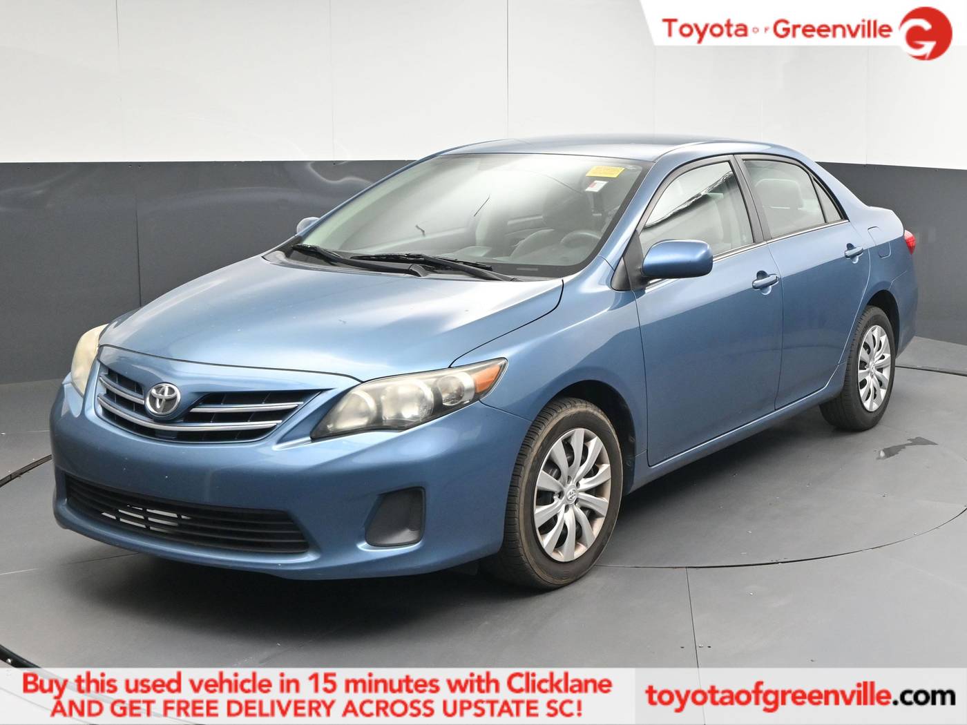 2013 Toyota Corolla LE — Sedan — 103,769 mi — Greenville, SC