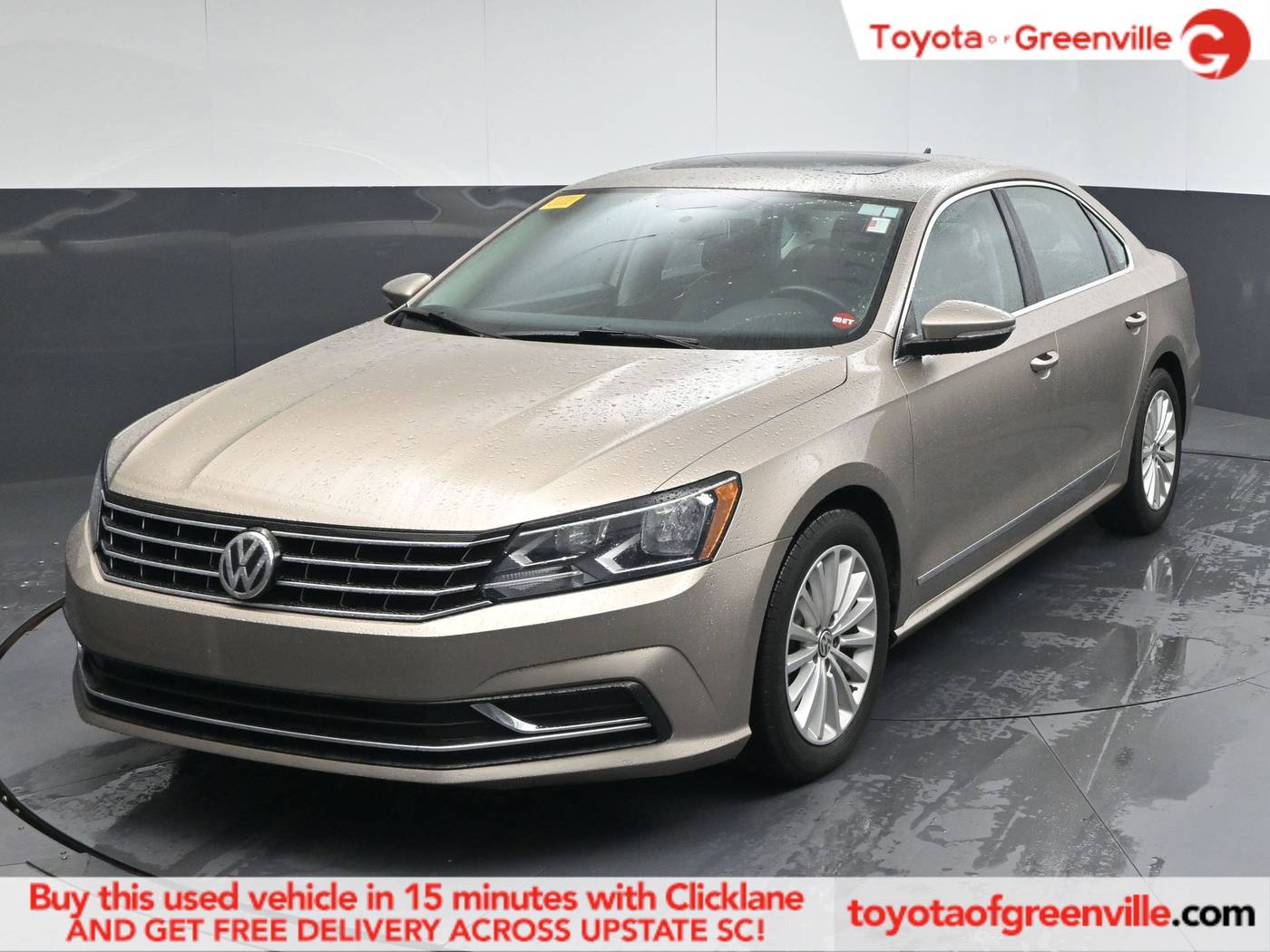 2016 Volkswagen Passat 1.8T SE — Sedan — 133,949 mi — Greenville, SC
