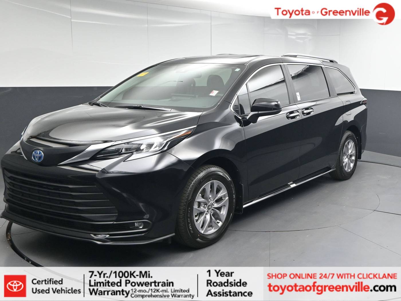 2025 Toyota Sienna XLE — Minivan — 1,010 mi — Greenville, SC