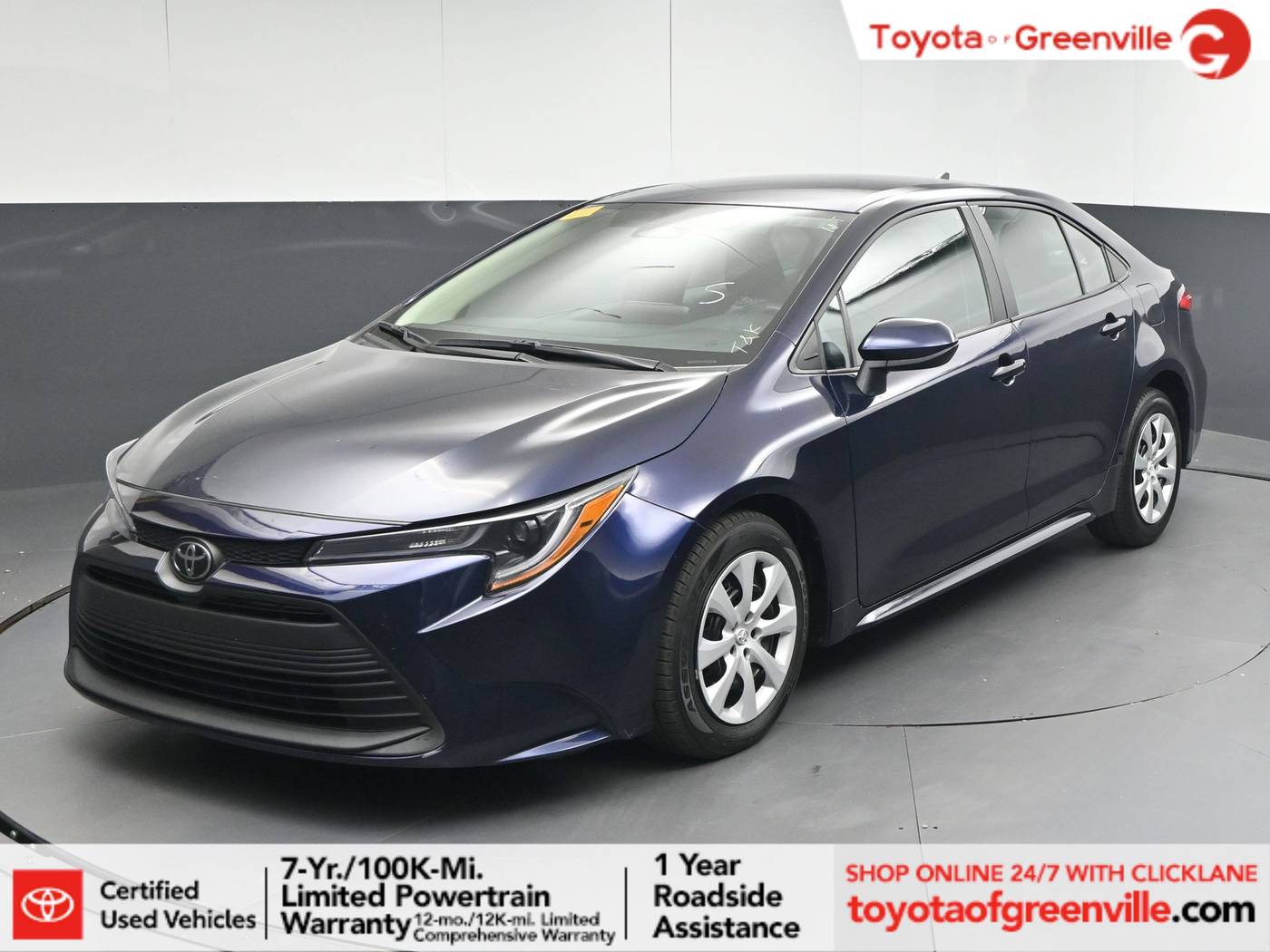 2024 Toyota Corolla LE — Sedan — 46,212 mi — Greenville, SC