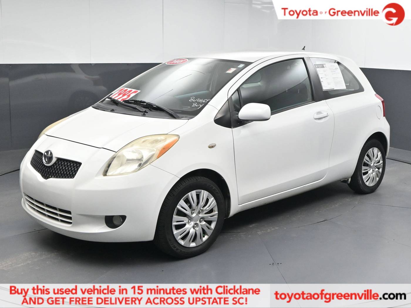 2008 Toyota Yaris Base — Hatchback — 150,483 mi — Greenville, SC