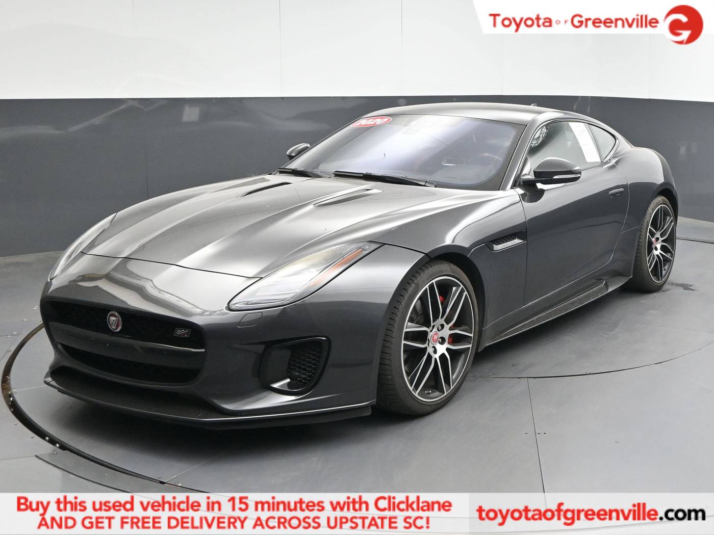 2020 Jaguar F-TYPE Checkered Flag — Coupe — 29,272 mi — Greenville, SC