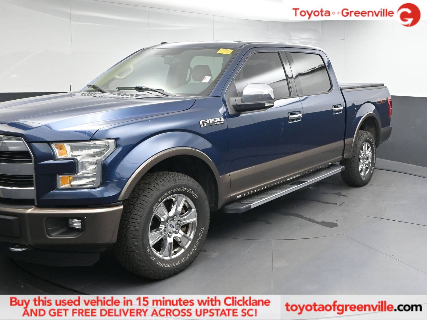 2016 Ford F-150 Lariat — Pickup Truck — 140,814 mi — Greenville, SC