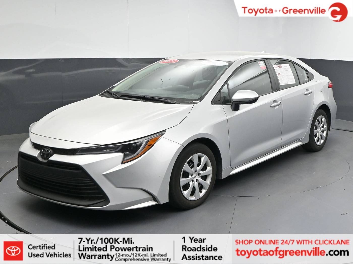2023 Toyota Corolla LE — Sedan — 39,530 mi — Greenville, SC