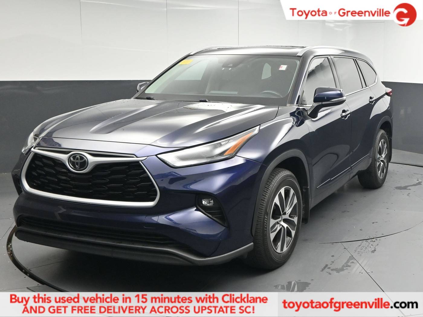 2022 Toyota Highlander XLE — SUV — 102,365 mi — Greenville, SC