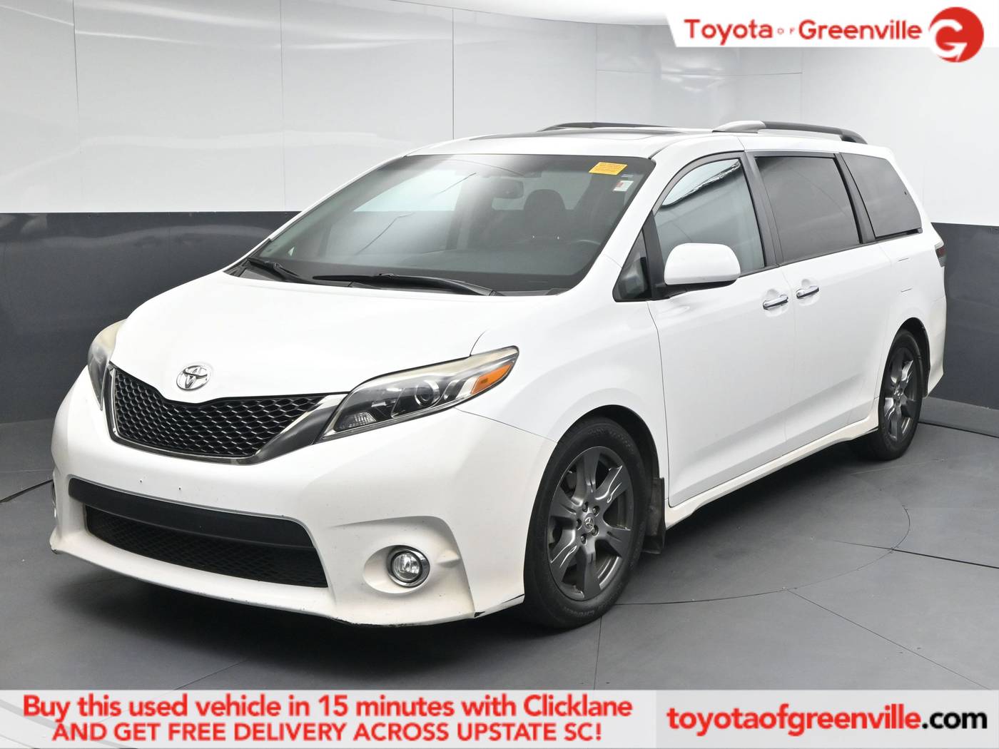 2017 Toyota Sienna L — Minivan — 91,941 mi — Greenville, SC