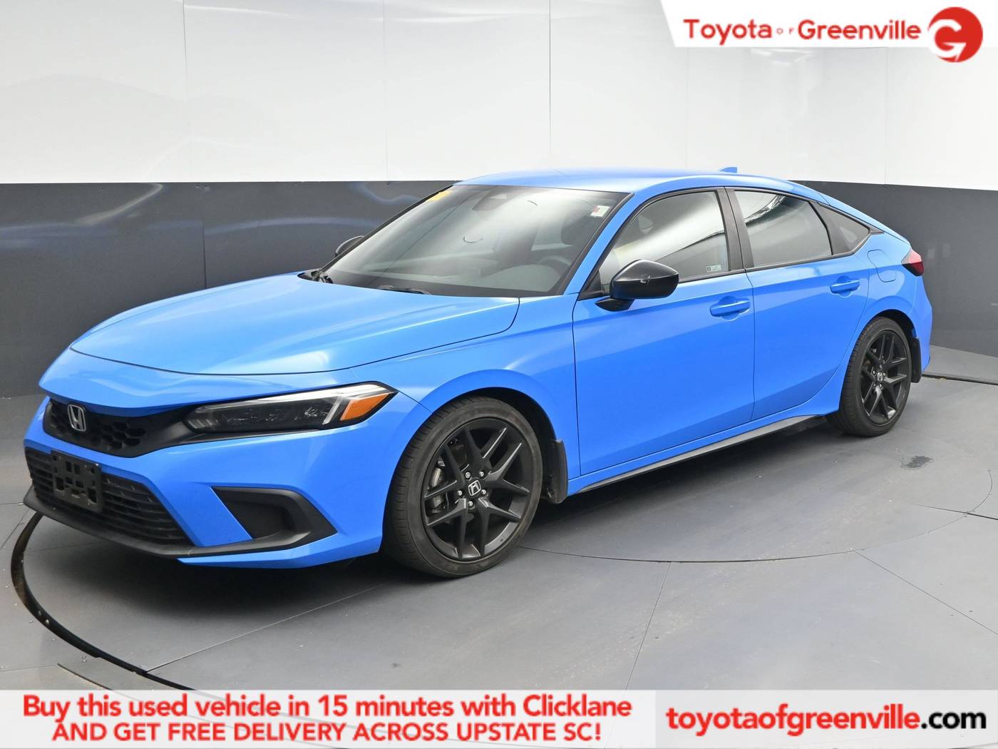 2022 Honda Civic Sport — Hatchback — 57,858 mi — Greenville, SC