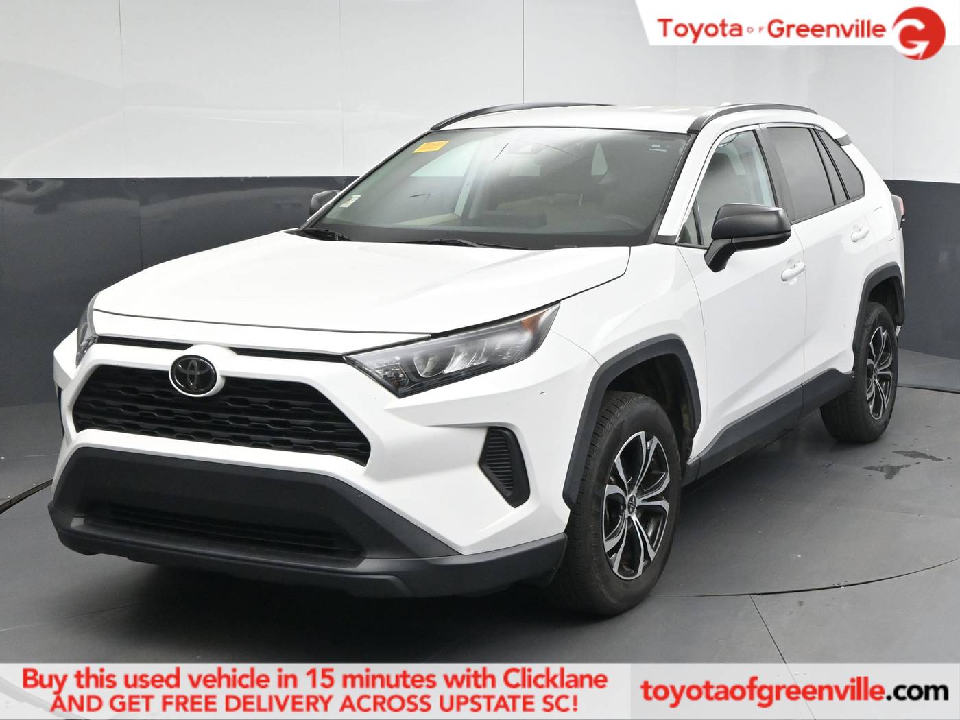 2019 Toyota RAV4 LE — SUV — 104,122 mi — Greenville, SC