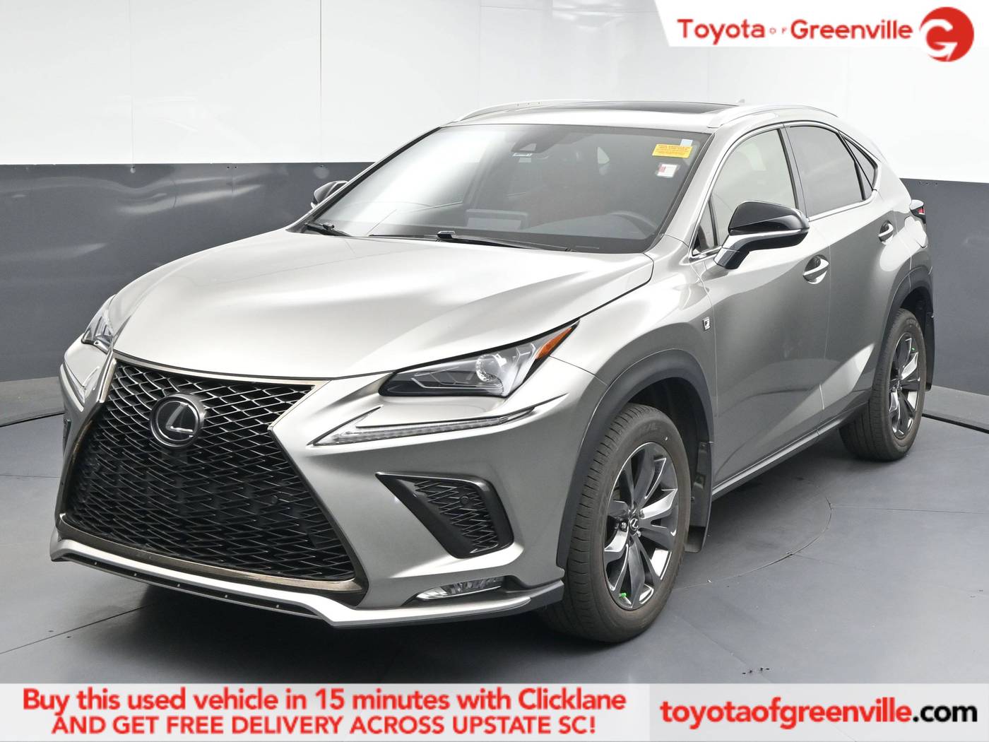 2020 Lexus NX NX 300 F Sport — SUV — 21,877 mi — Greenville, SC