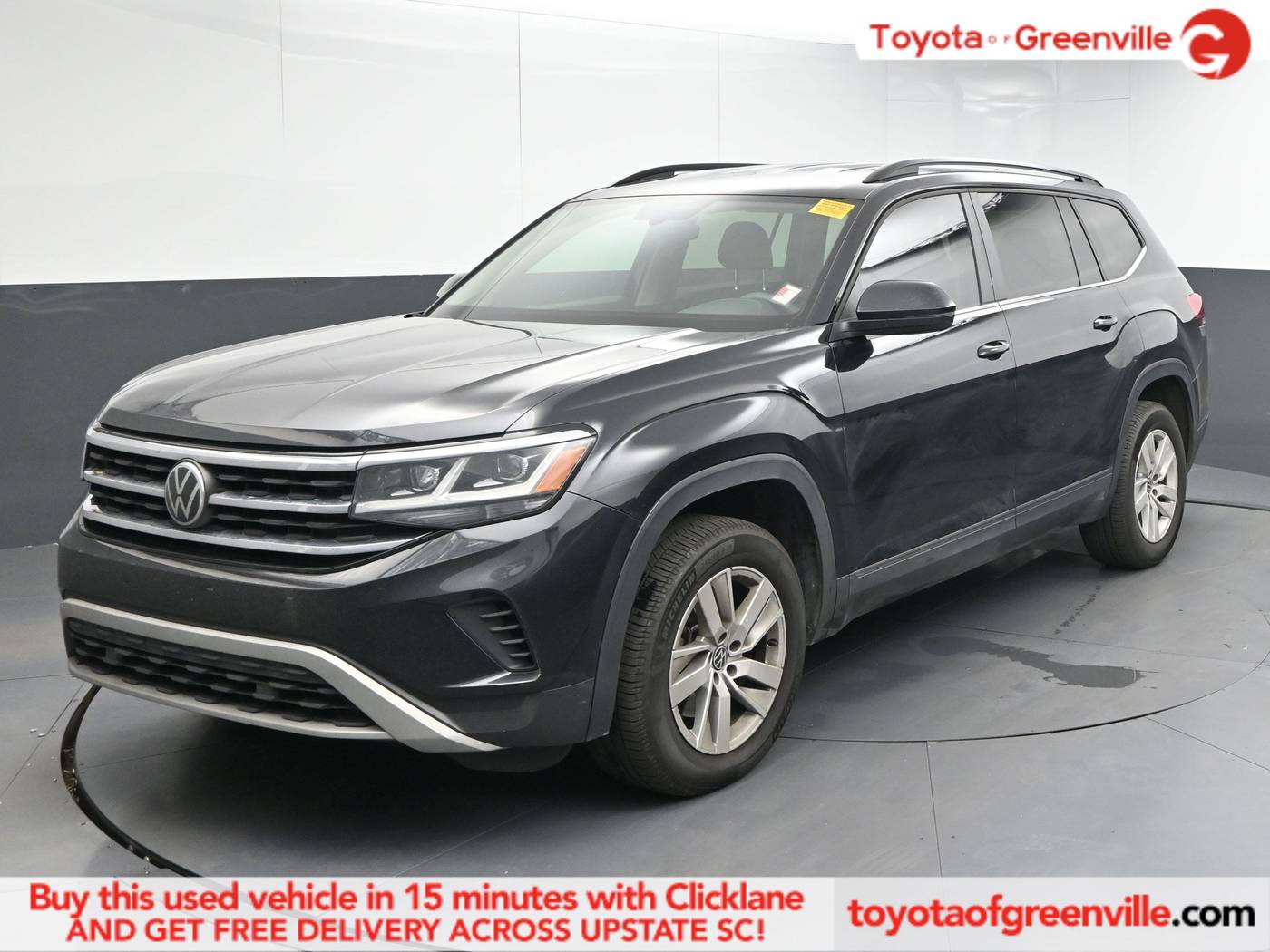2021 Volkswagen Atlas S — SUV — 115,519 mi — Greenville, SC